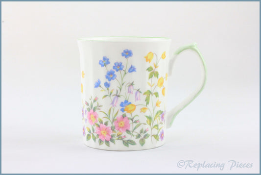 Elizabethan - Wild Flowers - Mug (Green)
