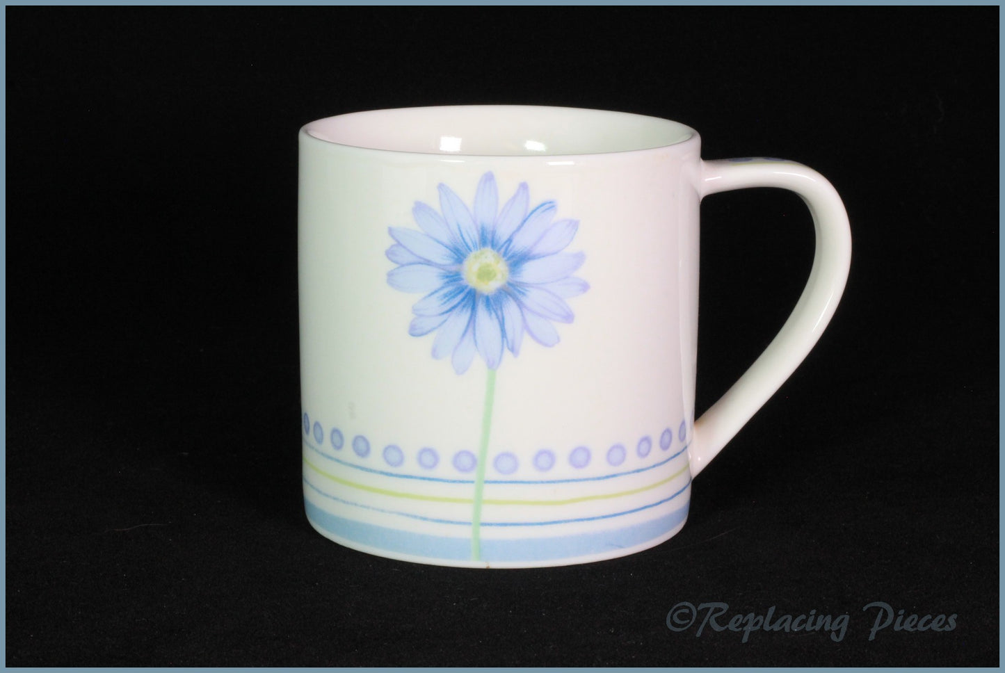 Johnson Brothers Blue Flower Mug