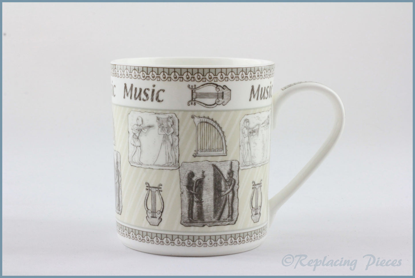 Royal Worcester - Music Stone - Mug