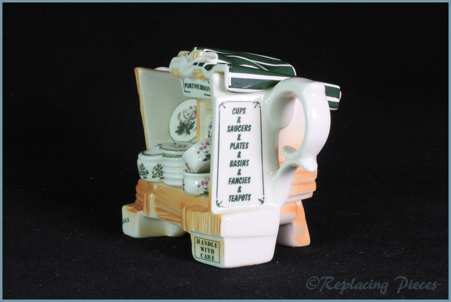 Portmeirion - Botanic Garden - Novelty Miniature Teapot (Dresser)