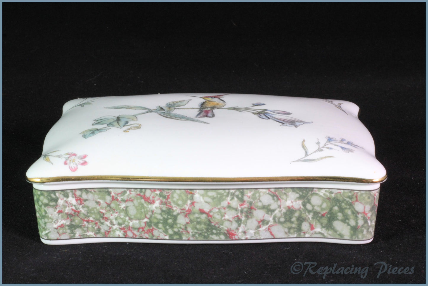 Wedgwood - Humming Birds - Oblong Box