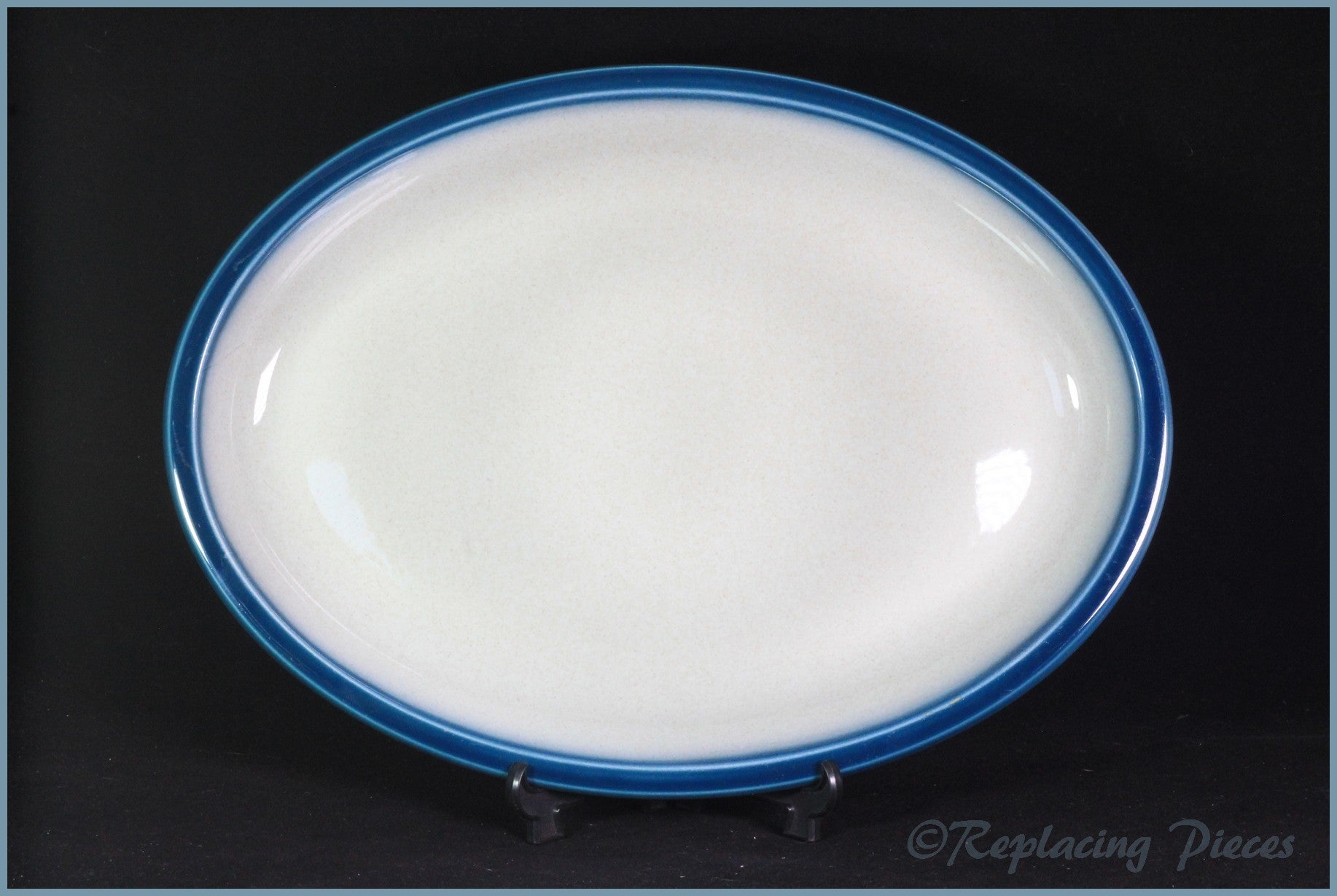Wedgwood - Blue Pacific (Old Style) - 13 1/2" Oval Platter