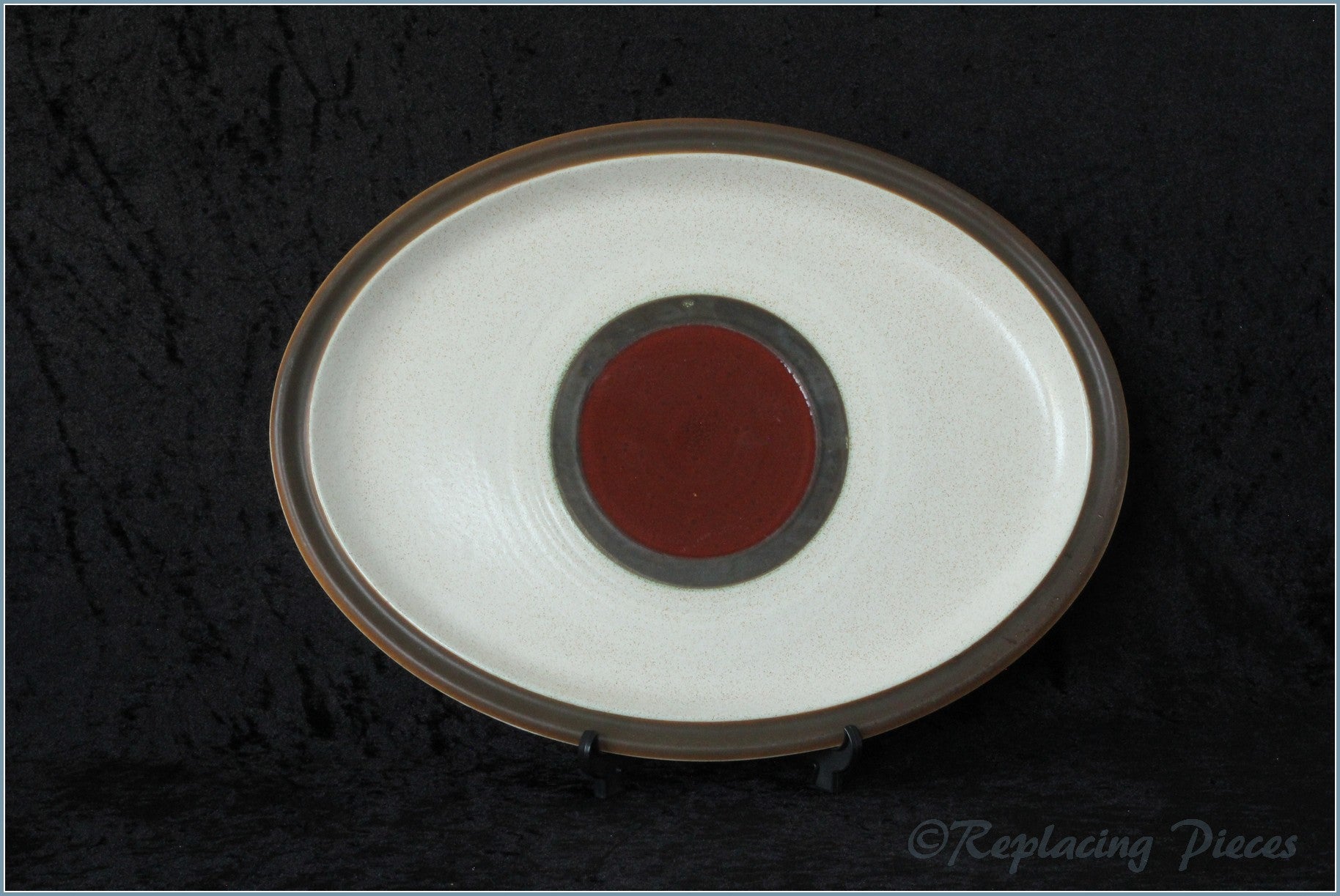 Denby - Potters Wheel (Tan) - 13 5/8" Oval Platter