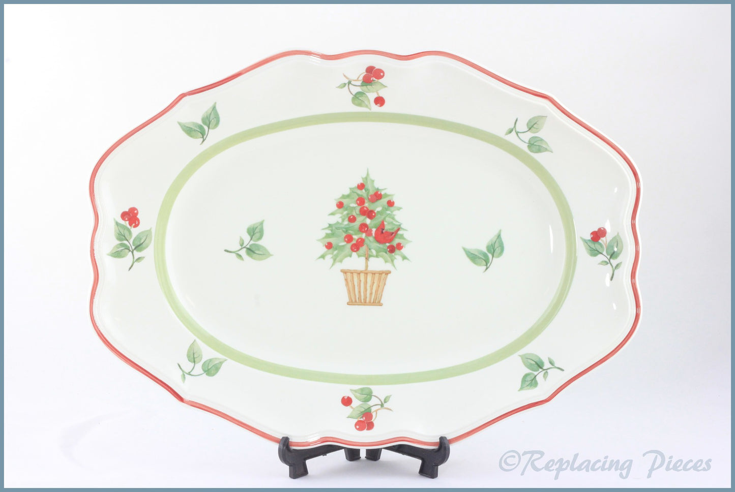 Villeroy & Boch - Joy Noel - 14 1/4" Oval Platter