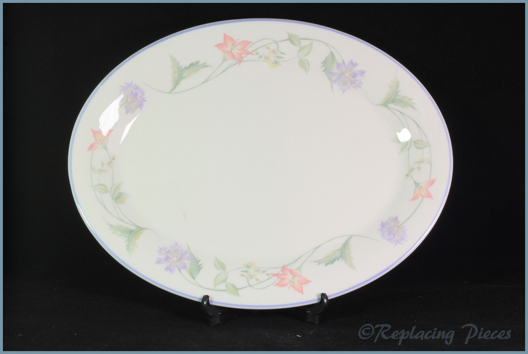 Royal Doulton - Summer Carnival -13 3/4" Oval Platter