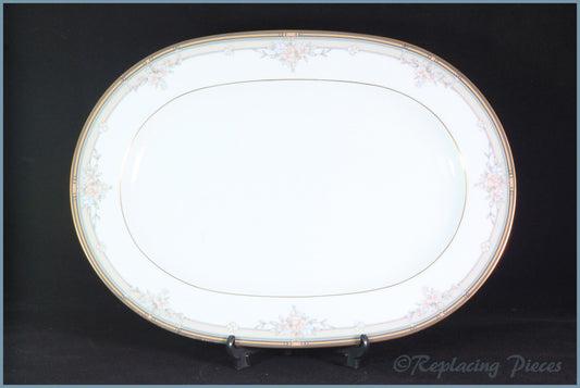 Noritake - Blossom Mist - 14" Oval Platter