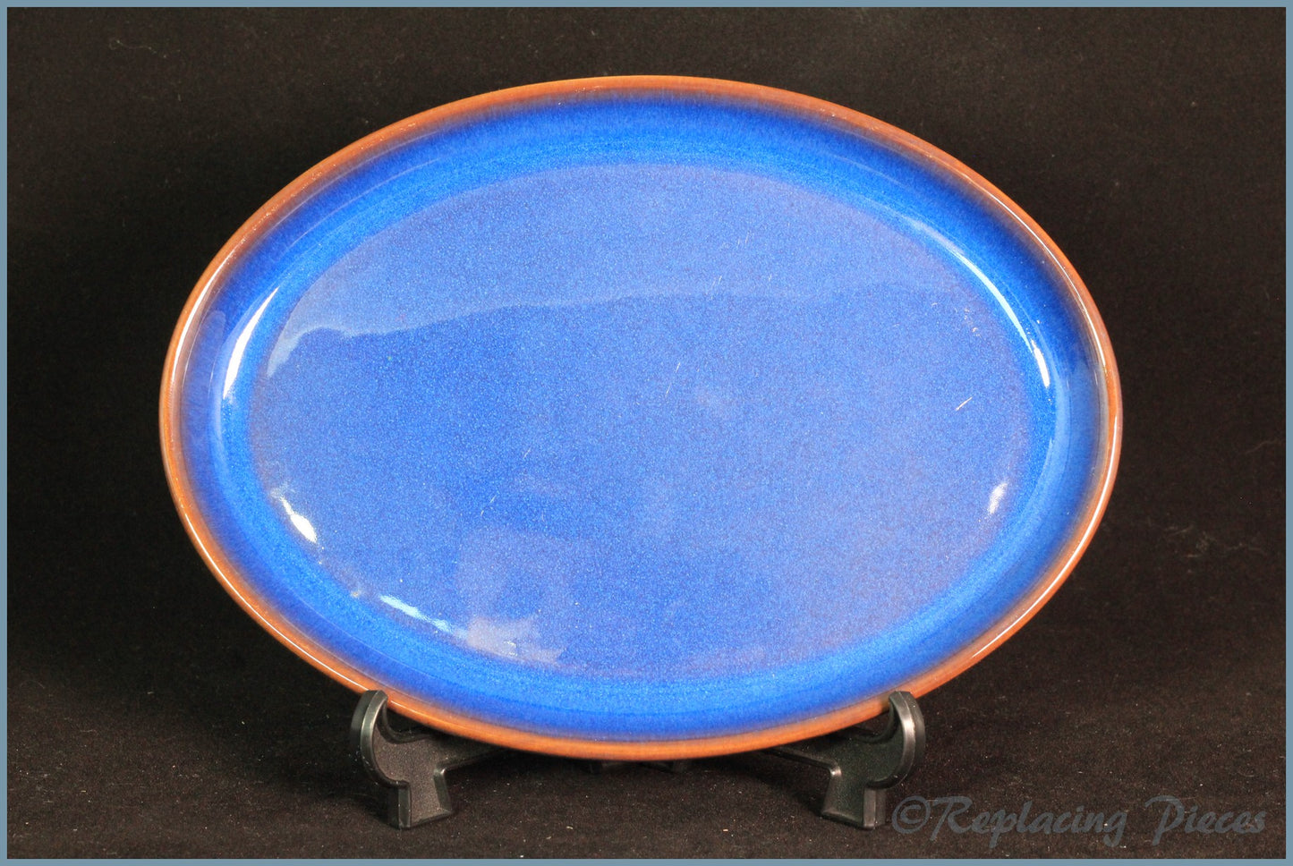 Denby - Imperial Blue - Oval Tray