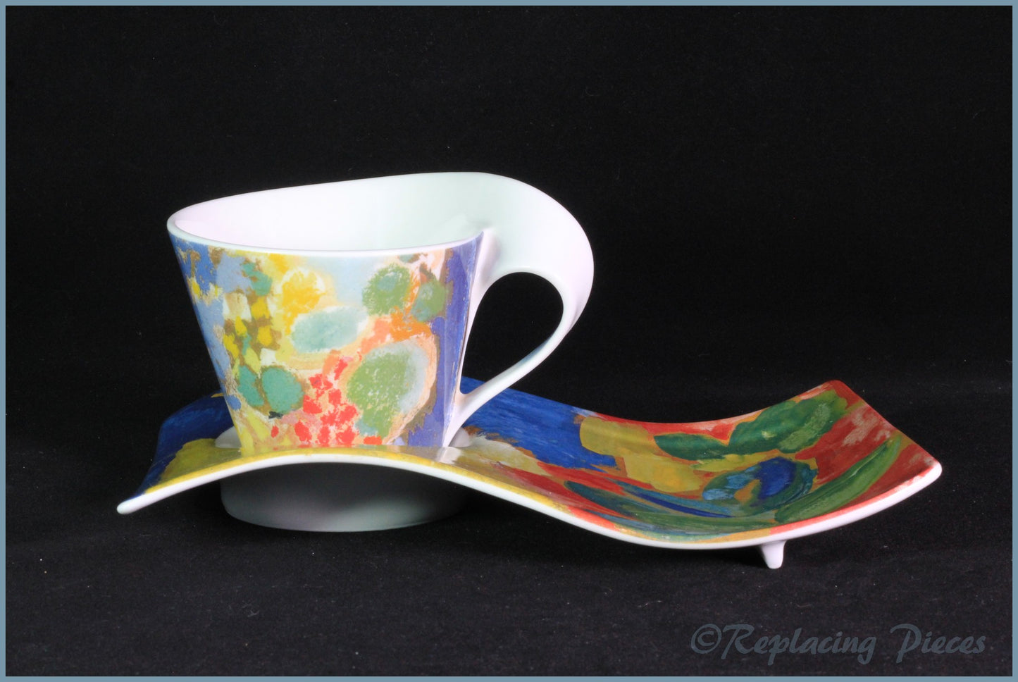 Villeroy & Boch - New Wave (Impression) - Party Plate & Teacup