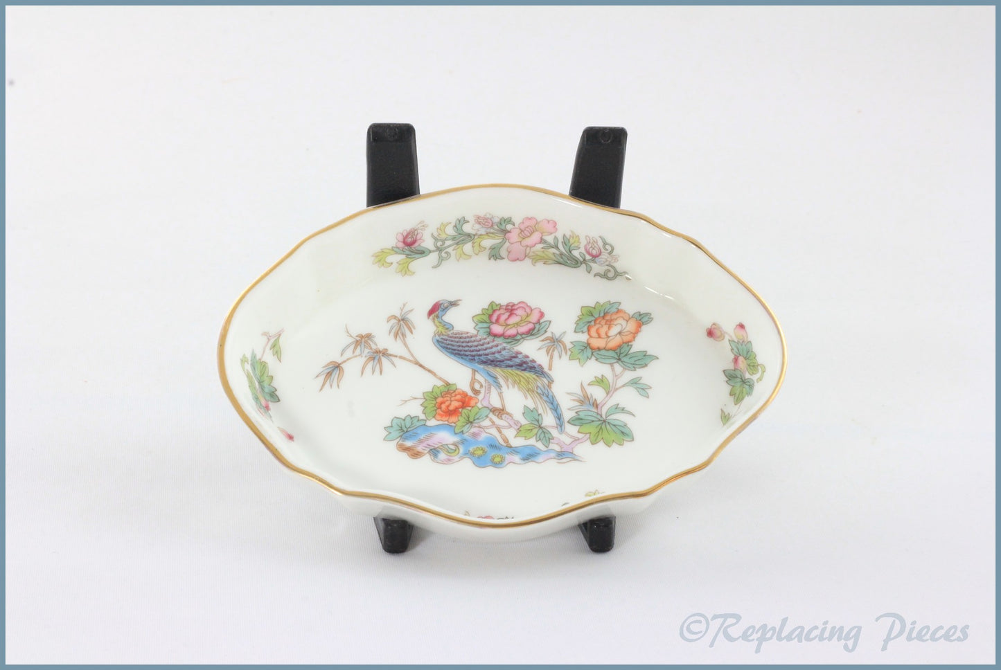 Wedgwood - Kutani Crane (Gold Edge) - Pin Tray