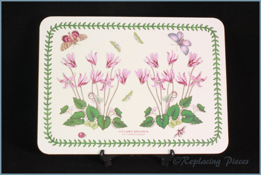 Portmeirion - Botanic Garden - Oblong Place Mat (Ivy Leaved Cyclamen)