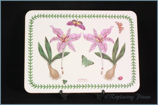 Portmeirion - Botanic Garden - Oblong Place Mat (Meadow Saffron)