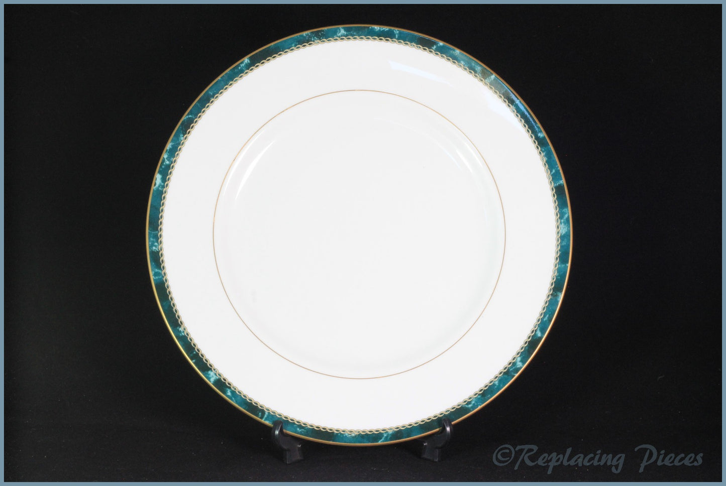 Royal Worcester - Medici (Jade) - Dinner Plate