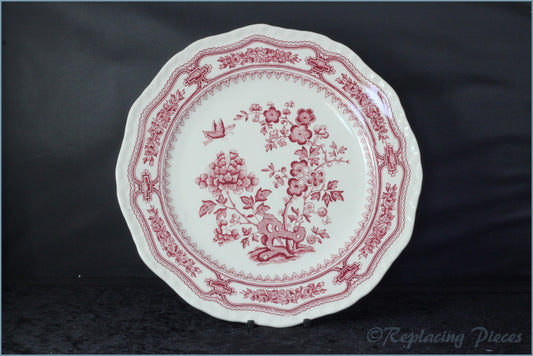 Masons - Manchu (Pink) - 9" Luncheon Plate