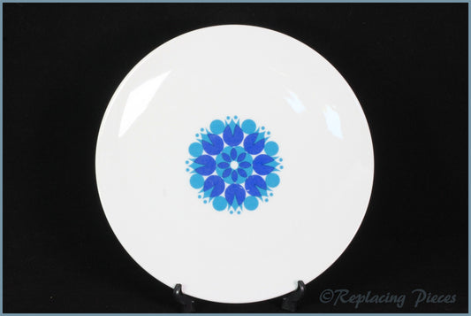 Thomas - Pinwheel (Blue) - 9 1/2" Luncheon Plate