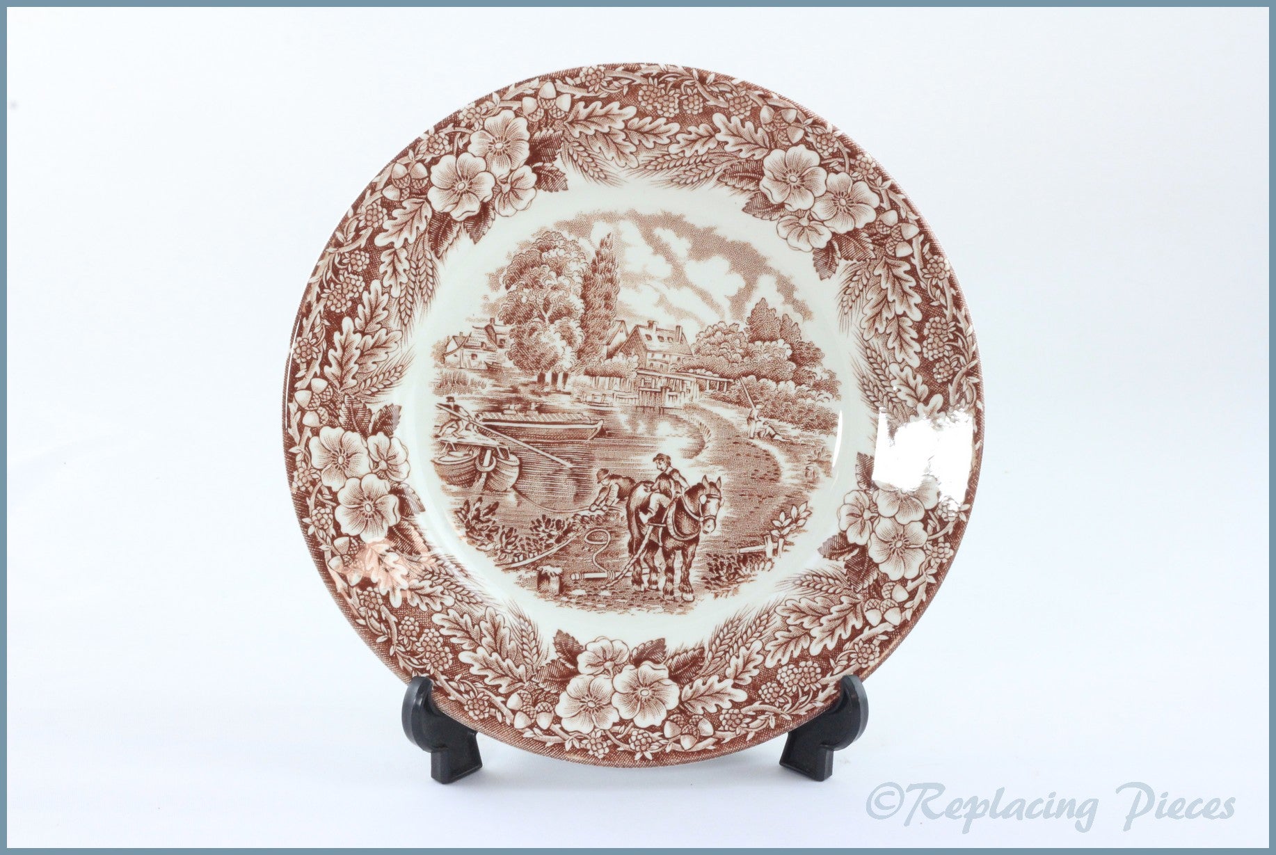 Broadhurst - The Constable Series (Brown) - 6 3/4" Side Plate