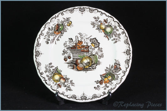 Masons - Fruit Basket Brown - 7 7/8" Salad Plate