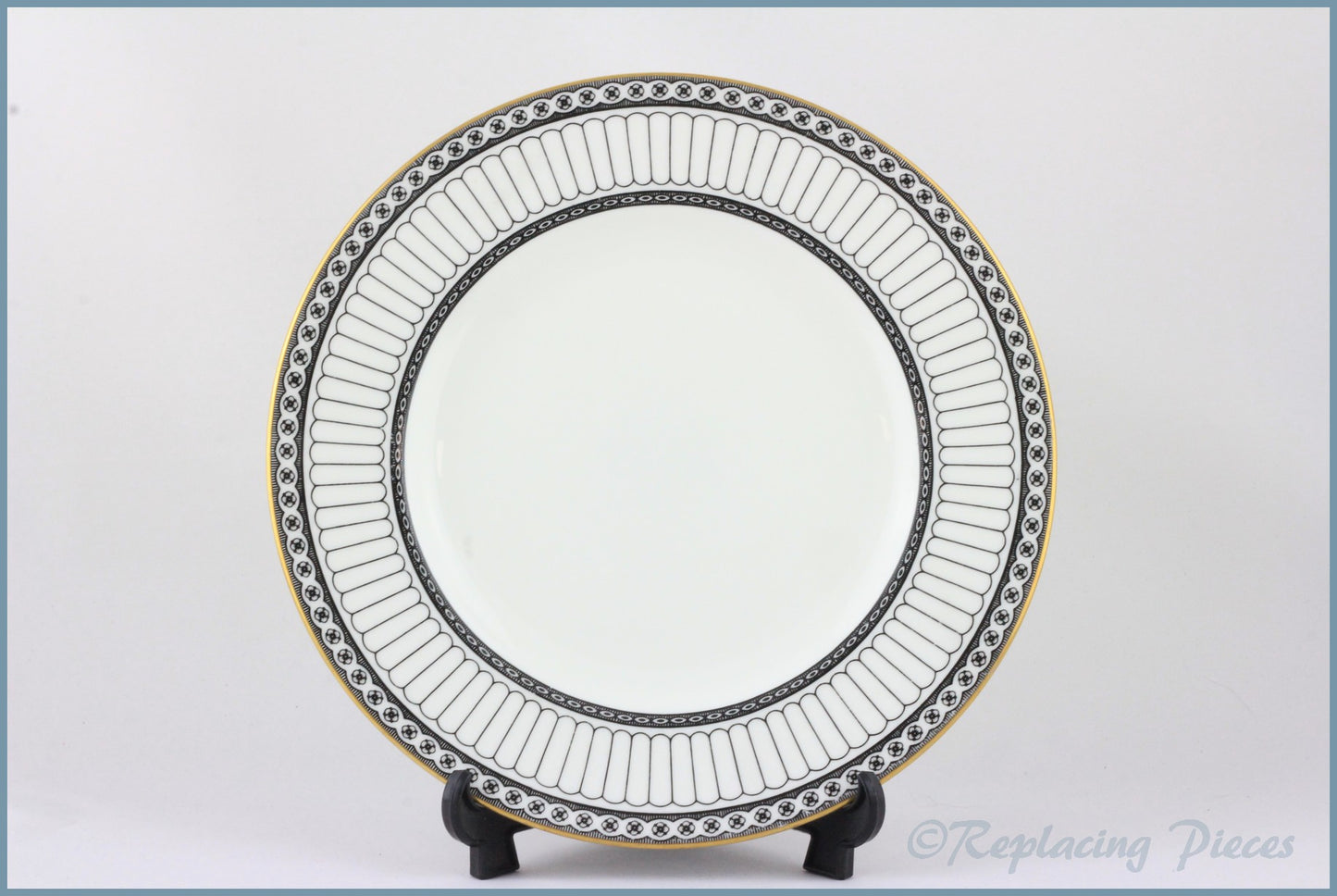 Wedgwood - Colonnade (Black) (R4340) - Dinner Plate