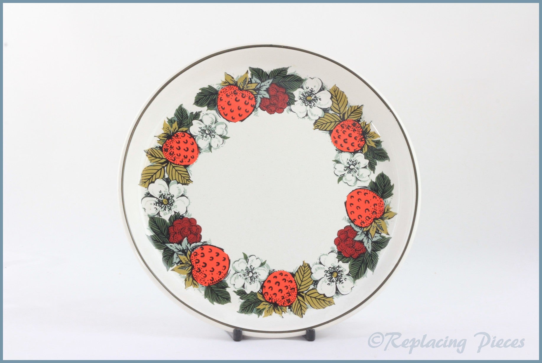 Simpsons - Strawberry Fair - 7" Side Plate