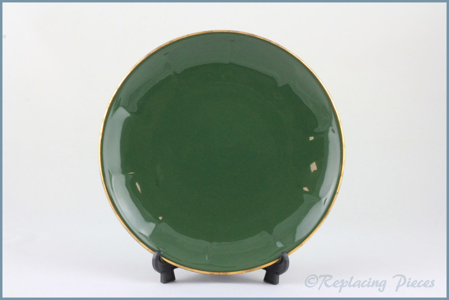 Apilco - Bistro (Green & Gold) - Dinner Plate