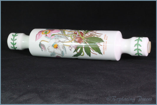 Portmeirion - Botanic Garden - Rolling Pin (Christmas Rose)