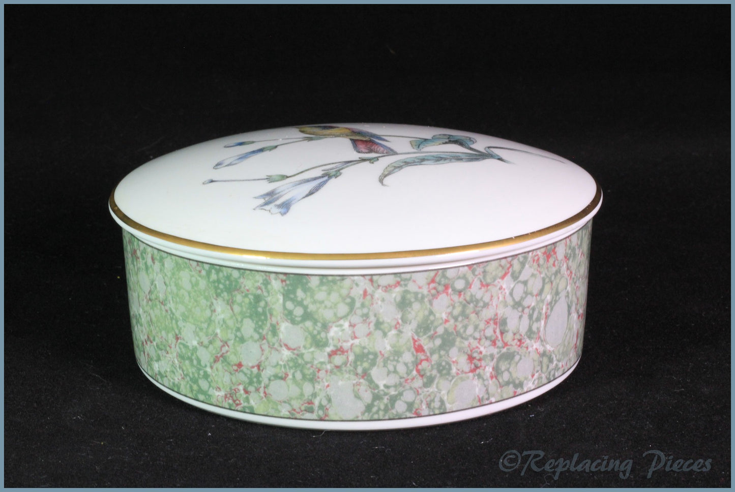 Wedgwood - Humming Birds - Large Round Box