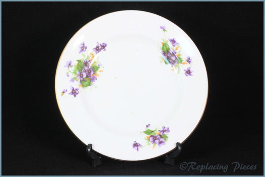 Crown Staffordshire - Violets - 7 1/4" Side Plate