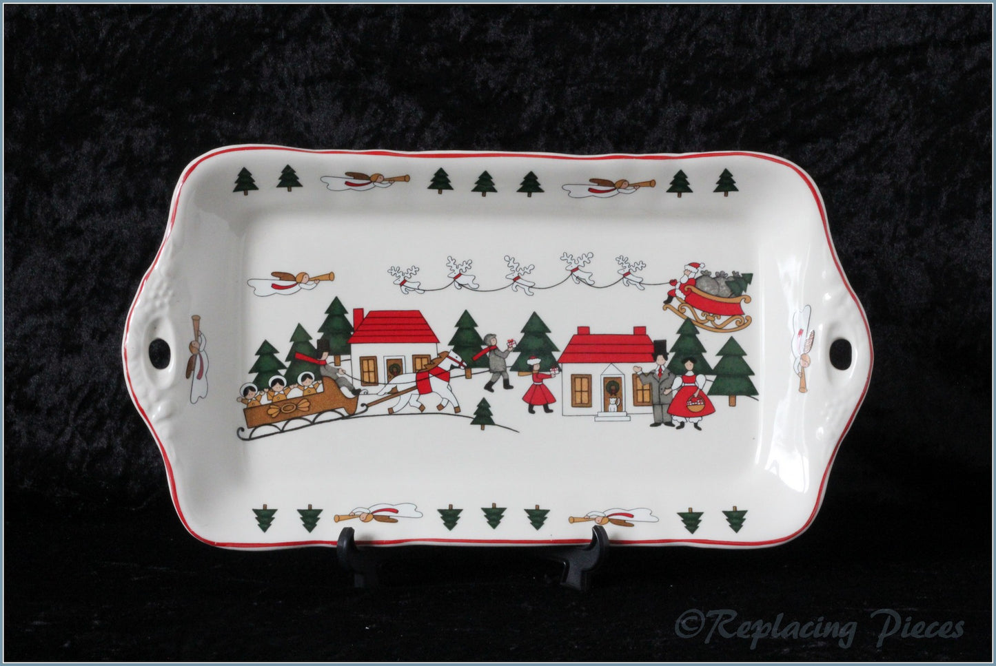 Masons - Christmas Village - Sandwich Tray