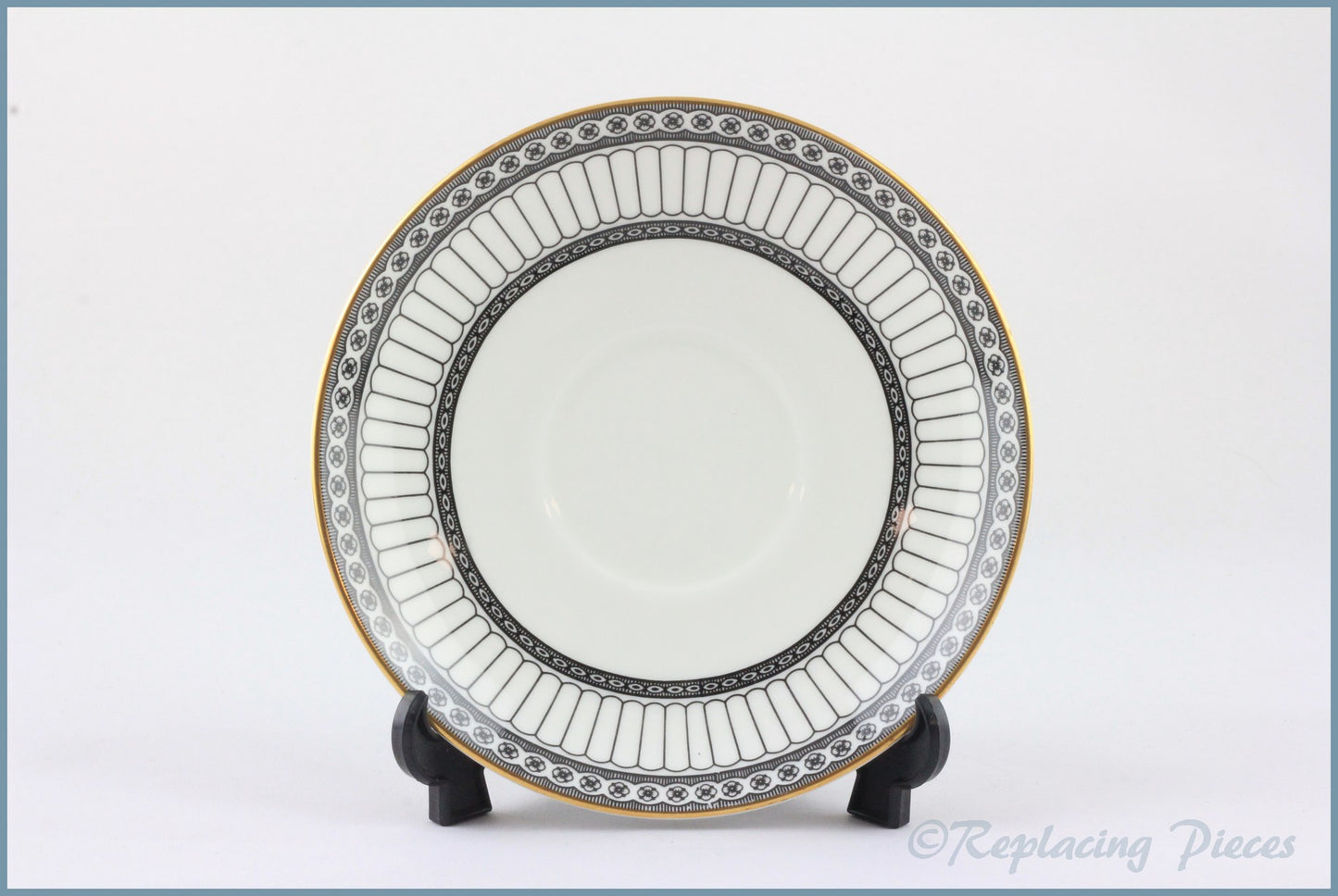 Wedgwood - Colonnade (Black) (R4340) - Tea Saucer