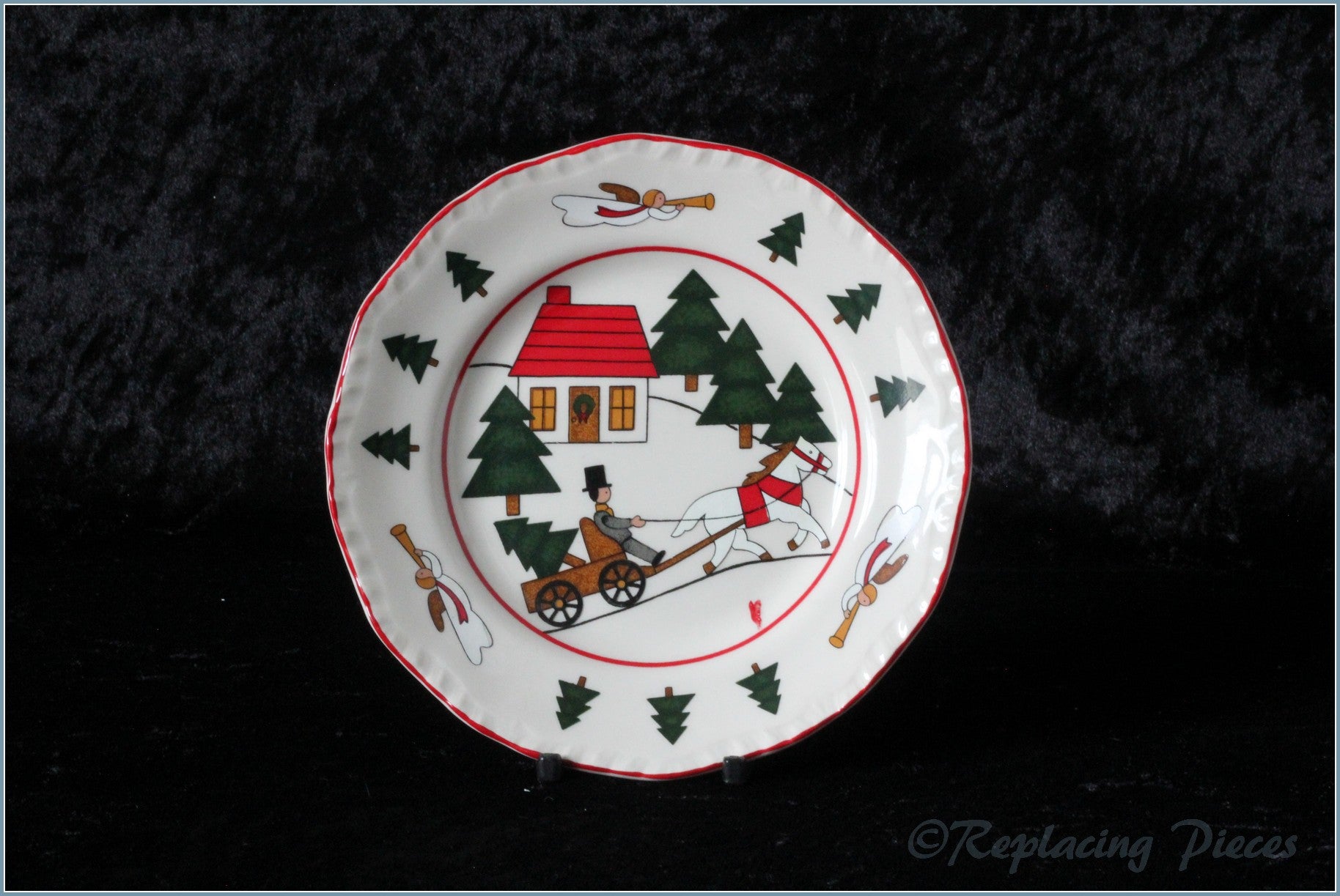 Masons - Christmas Village - Side Plate