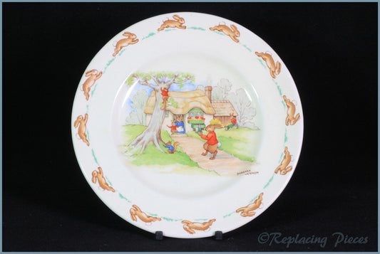 Royal Doulton - Bunnykins - 6 1/2" Side Plate (Red Jacket)