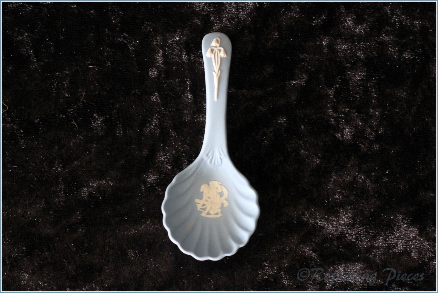 Wedgwood - Jasperware (Pale Blue) - Spoon