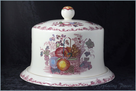 Masons - Fruit Basket Pink - Stilton Dome