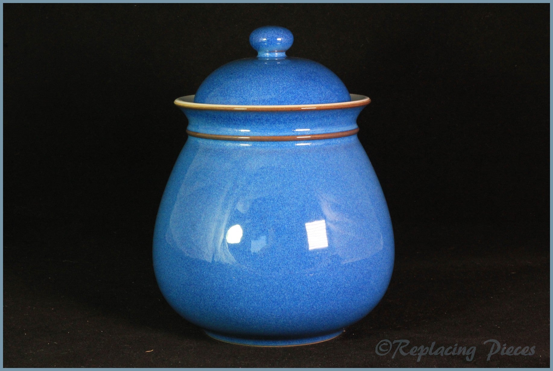 Denby - Imperial Blue - Storage Jar (Bulbous)