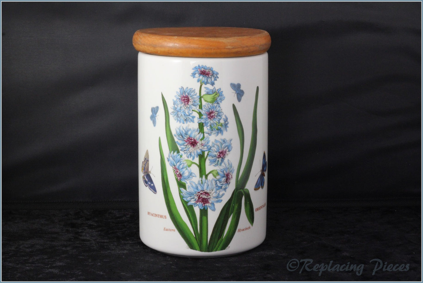 Portmeirion - Botanic Garden - 7" Tall Storage Jar (Eastern Hyacinth)