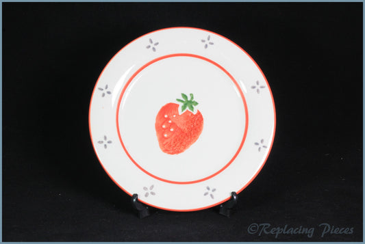 Laura Ashley - Summer Fruits - 8" Salad Plate (Strawberry)