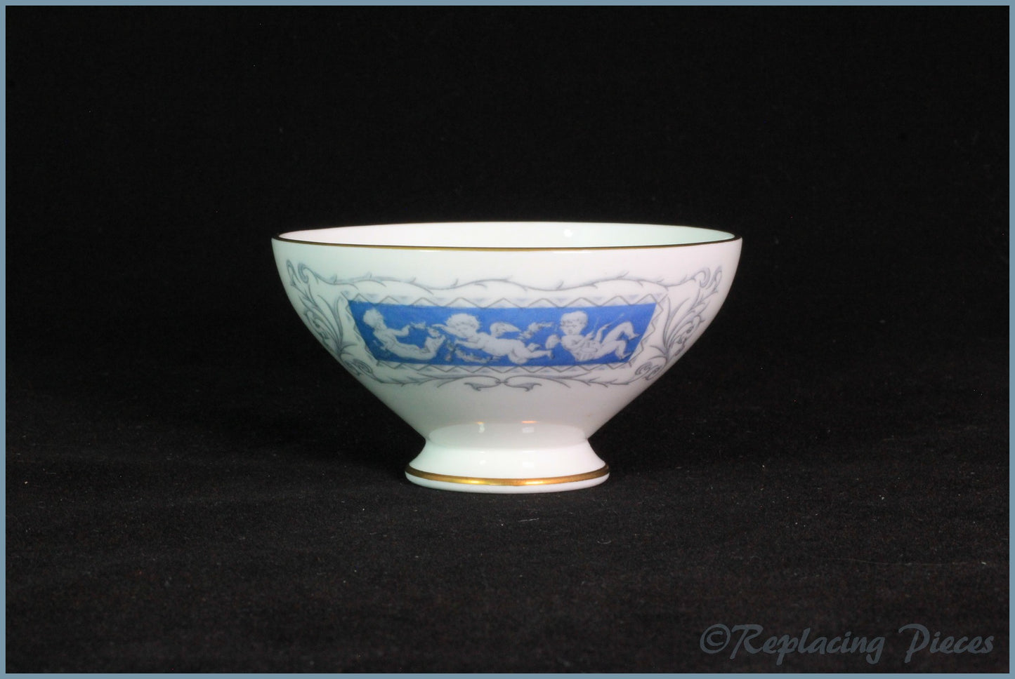 Coalport - Revelry Blue - Sugar Bowl (Coffee)