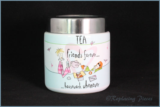 Johnson Brothers - Born To Shop - Tea Cannister