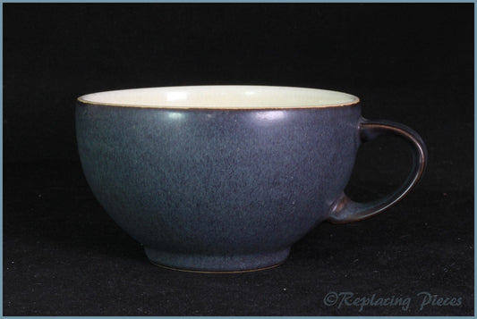 Denby - Energy - Breakfast Cup (Charcoal On Cream)