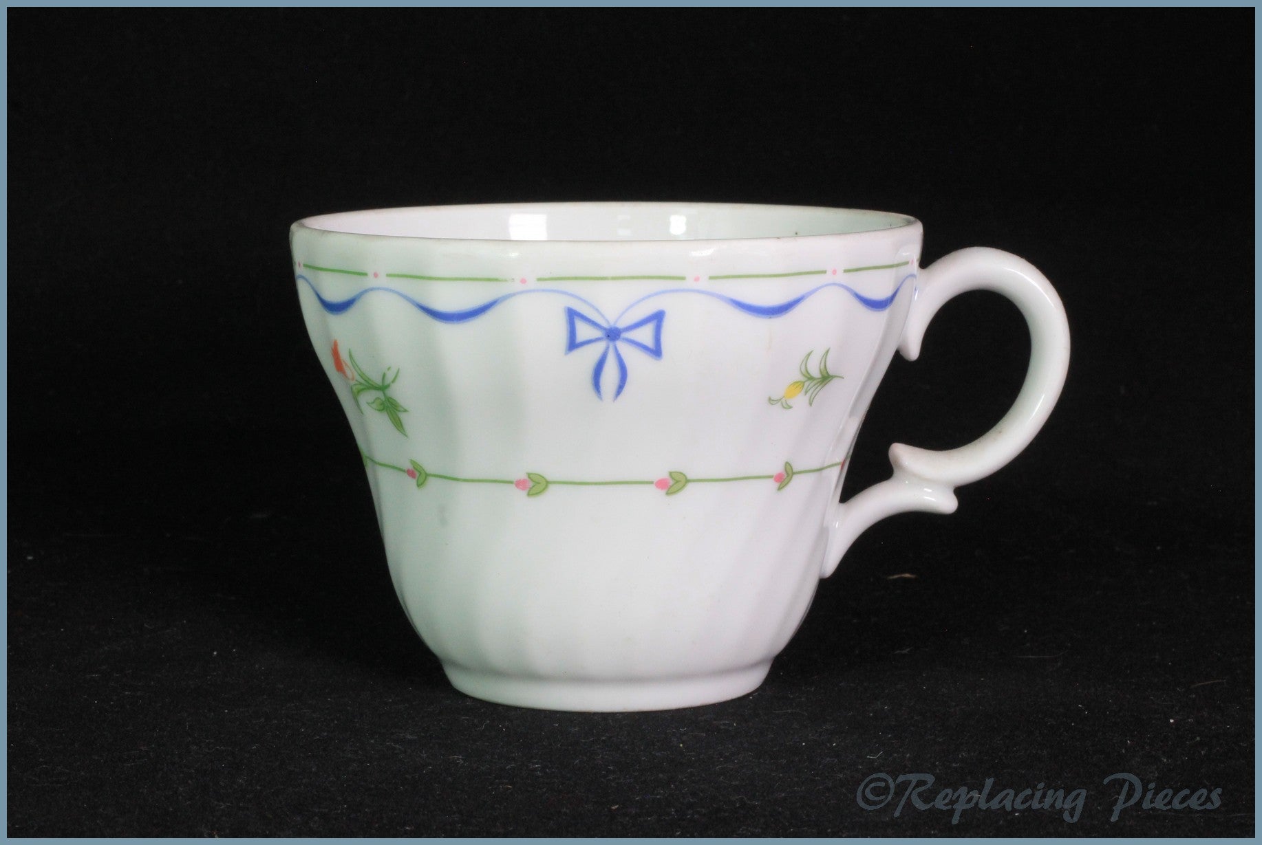 Royal Worcester - Ribbons & Bows - Teacup