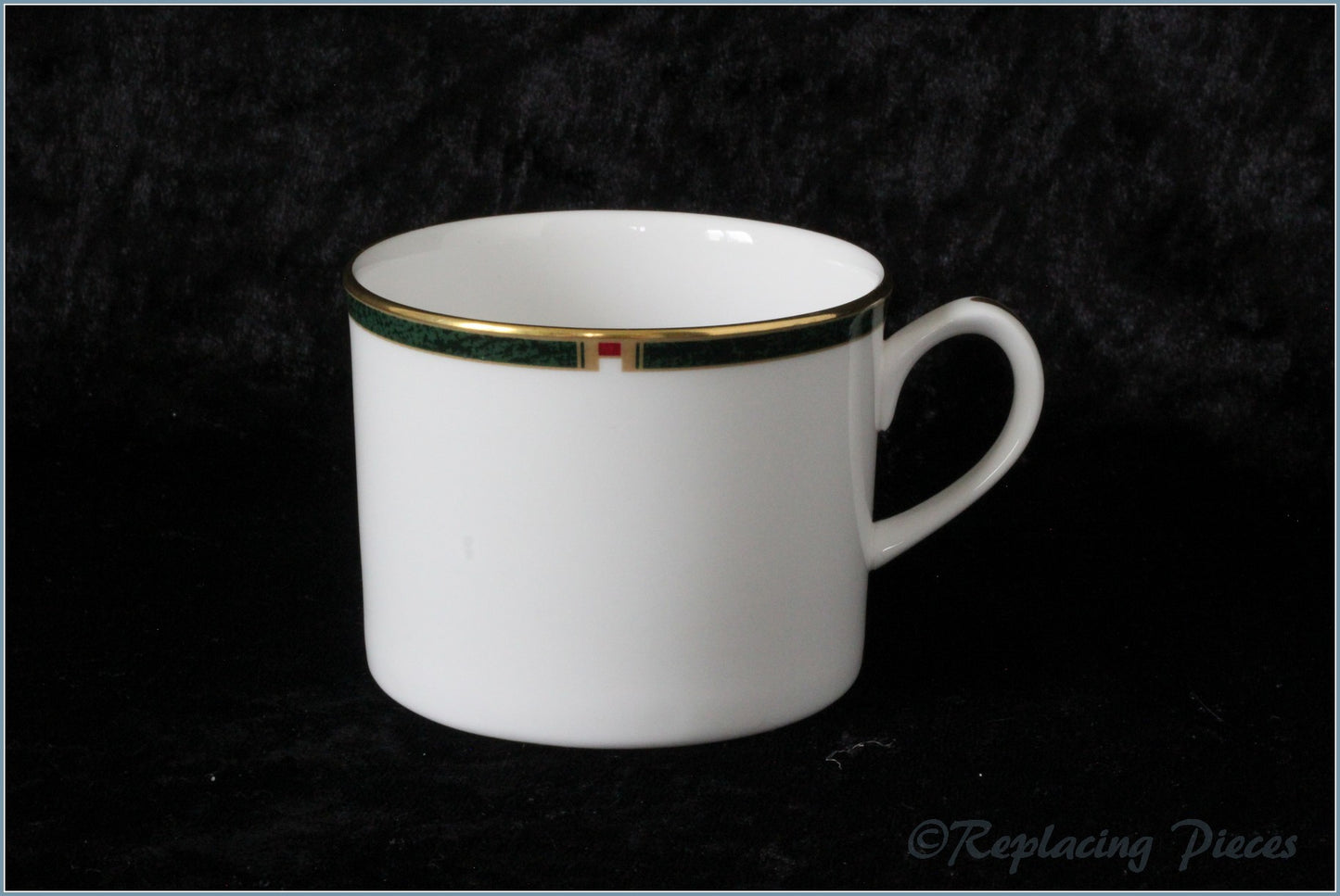Royal Worcester - Carina (Green) - Teacup (Straight Sided)
