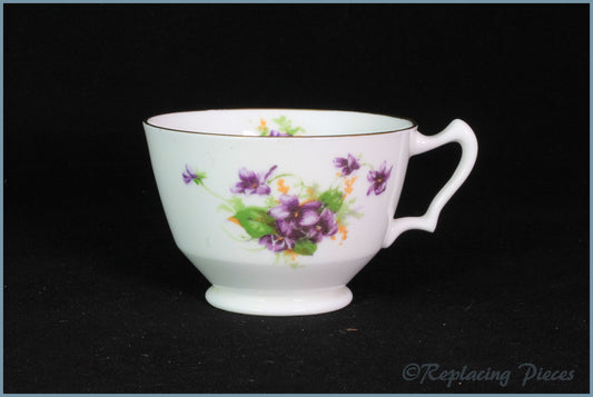 Crown Staffordshire - Violets - Teacup