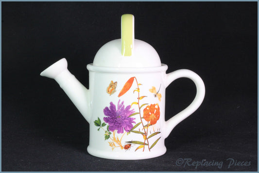 RHS - Sharing The Best In Gardening - Watering Can Teapot (Purple Flower)