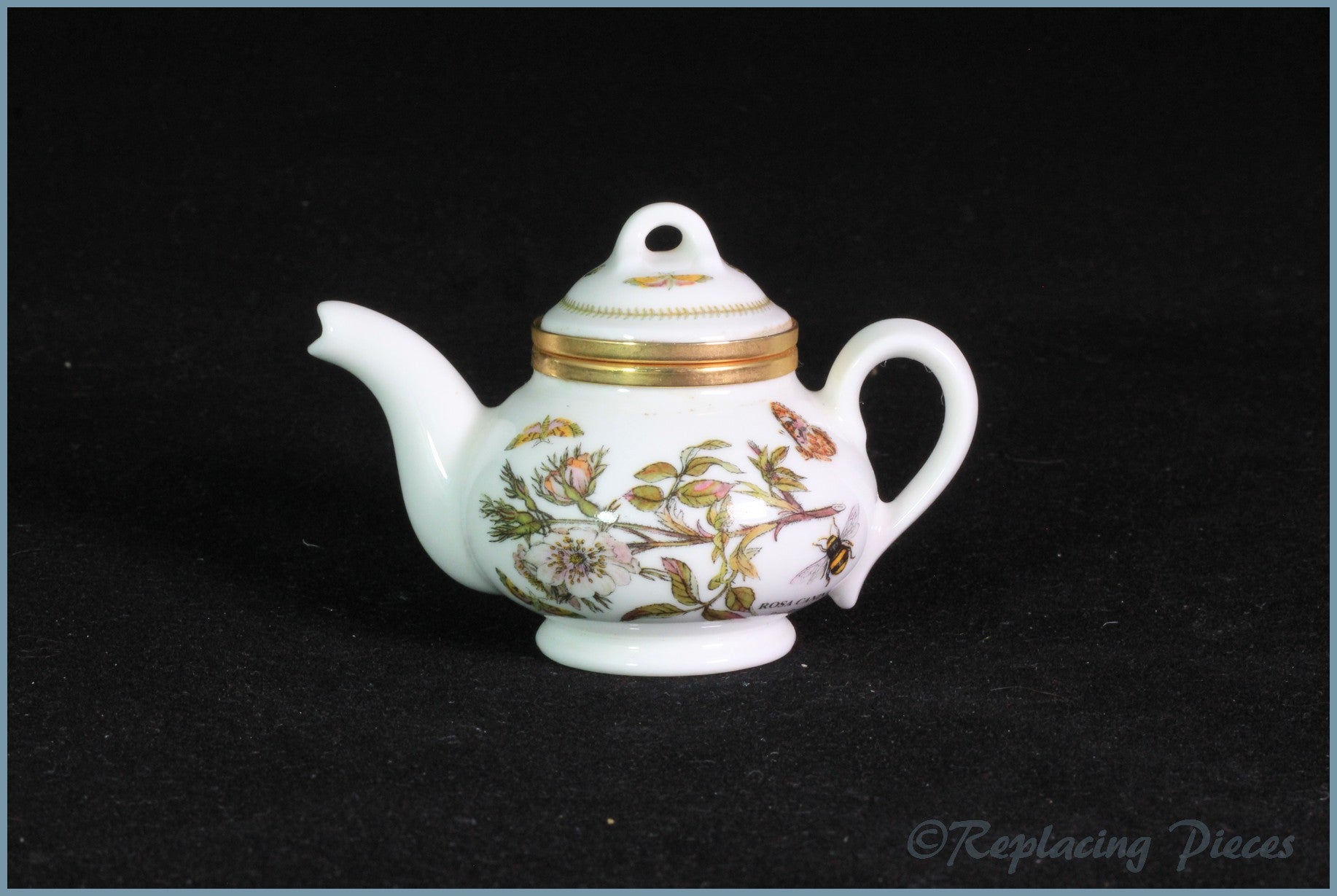 Portmeirion - Botanic Garden - Teapot Shaped Trinket Pot