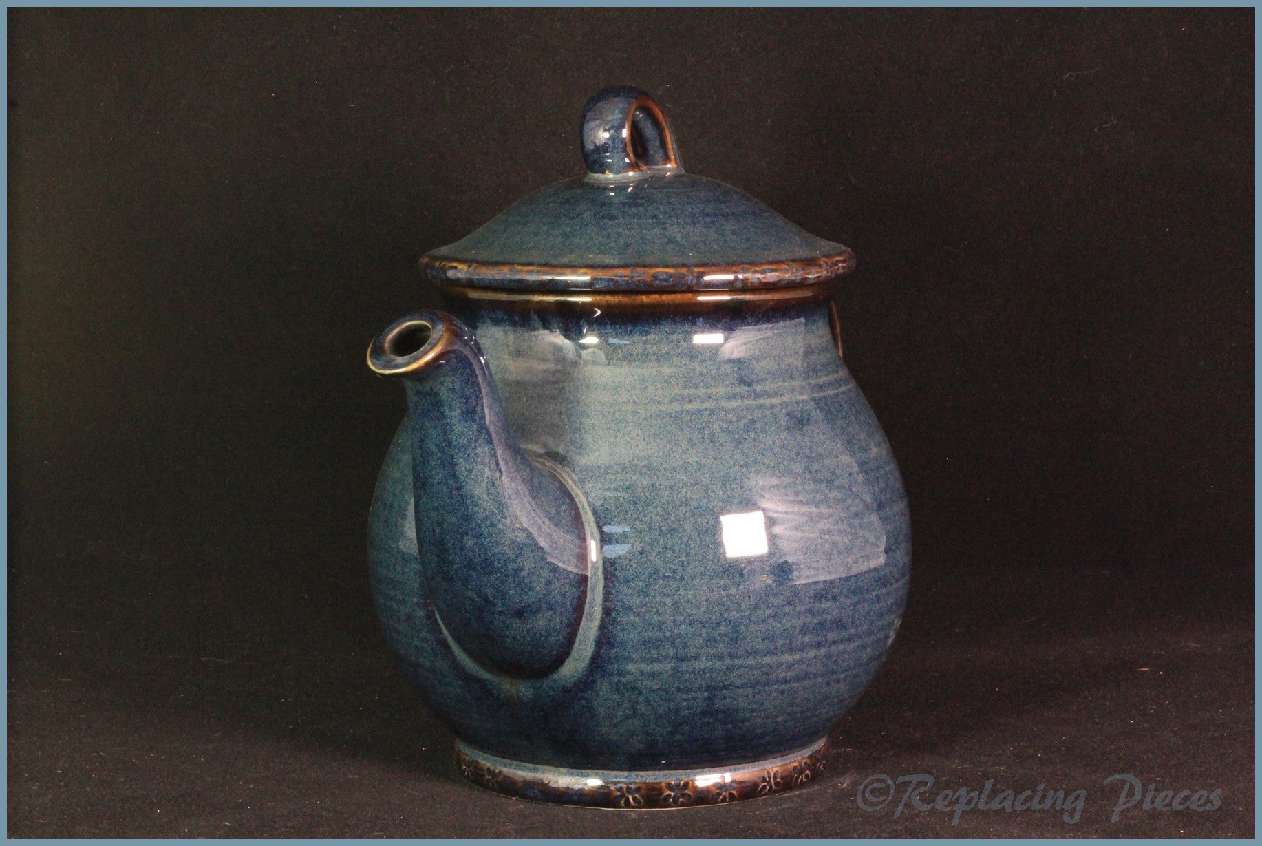 BHS - Brecon Blue - Teapot