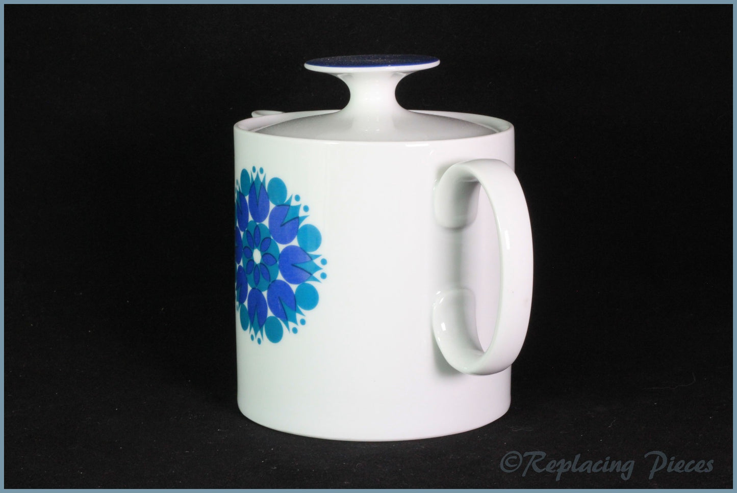 Thomas - Pinwheel (Blue) - Teapot