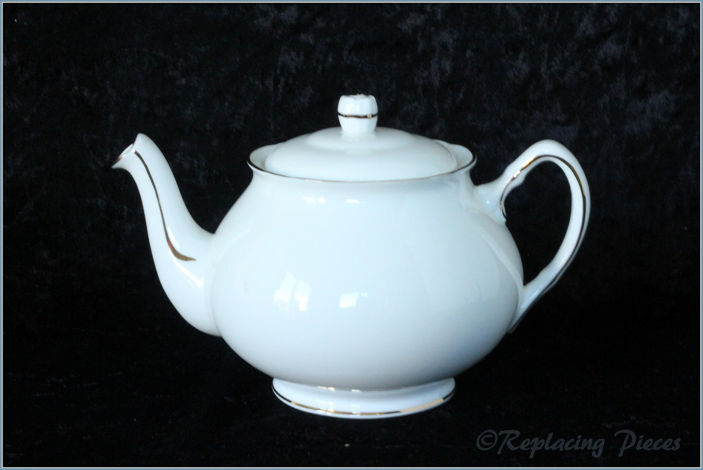Duchess - White & Gold - Teapot (medium)