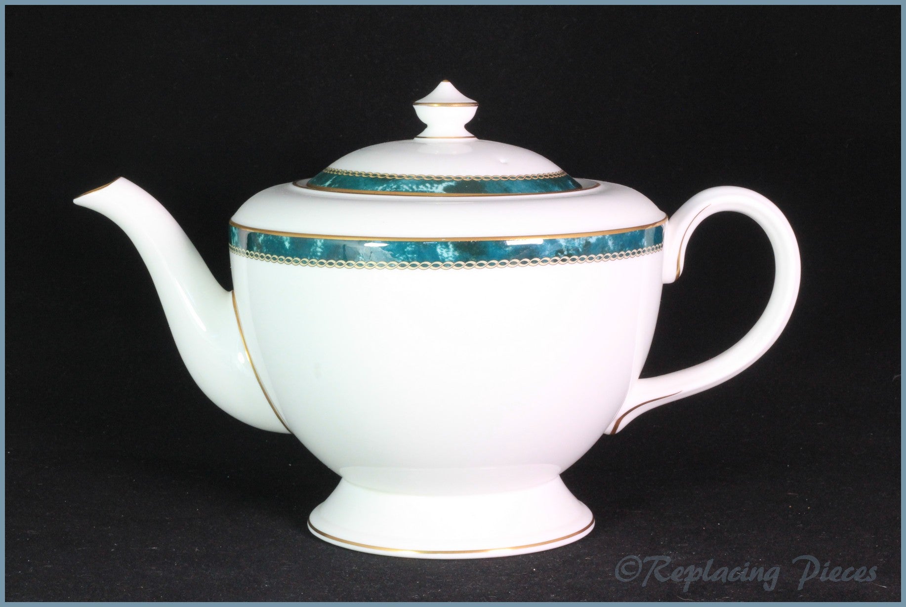 Royal Worcester - Medici (Jade) - 2 Pint Teapot