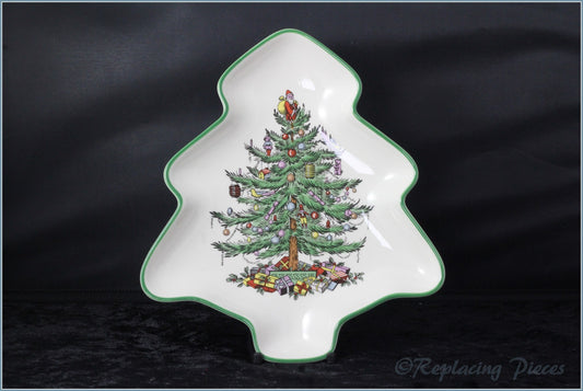Spode - Christmas Tree - Tree Shaped Dish (Medium)